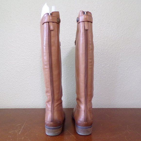 Sam Edelman Penny 2 Wide Calf Leather Boots Women - Picture 4 of 8